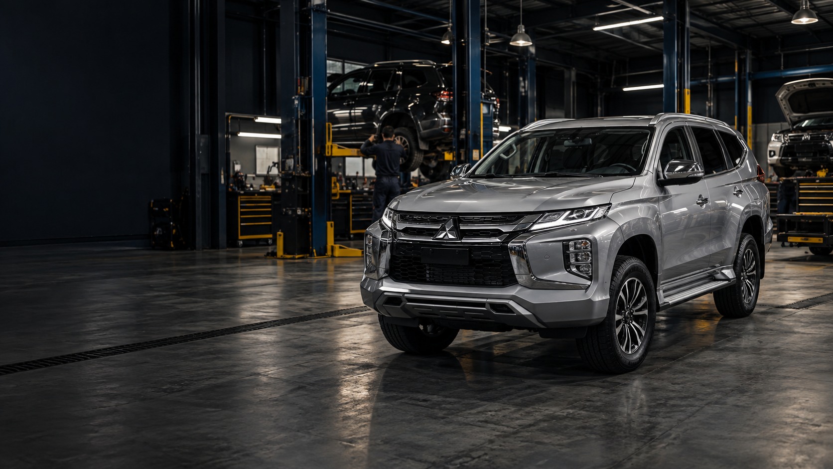 Mitsubishi 4x4 na Oficina Titan 4x4